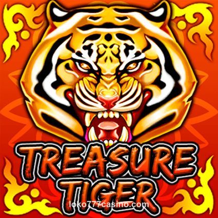 Imagen del juego Treasure Tiger en loko 777 casino